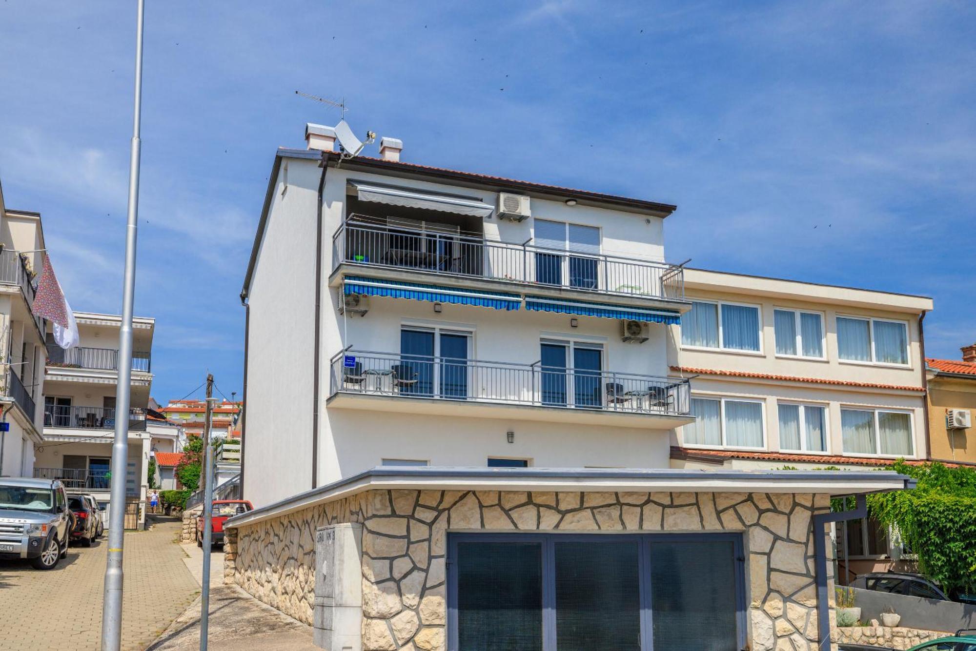 Apartment Mladen Crikvenica Bagian luar foto